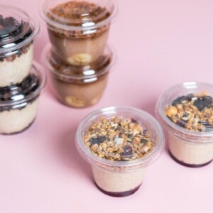 Overnight oat pots
